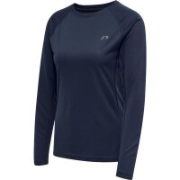 Hummel WOMEN CORE RUNNING T-SHIRT L/S - BLACK IRIS - XL