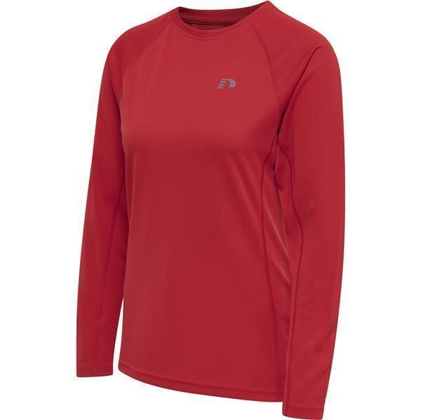 Hummel WOMEN CORE RUNNING T-SHIRT L/S - TANGO RED - XL