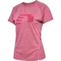 Hummel nwlORLANDO T-SHIRT S/S WOMAN - DRY ROSE MELANGE - XL