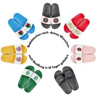Badelatschen mit Logo