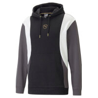 Puma King Top Hoody schwarz/grau XS
