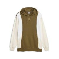 Puma King Top Hoody Olive drab-alpine snow XS
