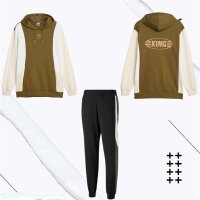 Puma King Kollektion Set Olive drab-aplpine snow XXL schwarz/grau S