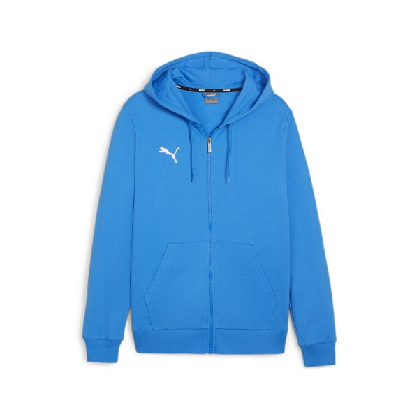 Puma teamGoal Casuals Hooded Jacket ignite blue-puma white XXL