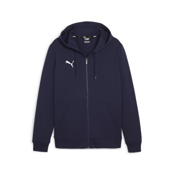 Puma teamGoal Casuals Hooded Jacket puma navy-puma white M