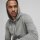 Puma teamGoal Casuals Hooded Jacket medium grey heather-puma white L