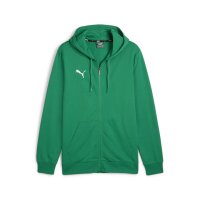 Puma teamGoal Casuals Hooded Jacket sport green-puma white XXL