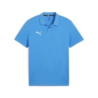 Puma teamGoal Casuals Polo ignite blue-puma white XL