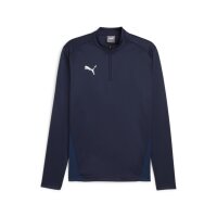 Puma teamGoal Training 1/4 Zip Top puma navy-puma white-persian blue L