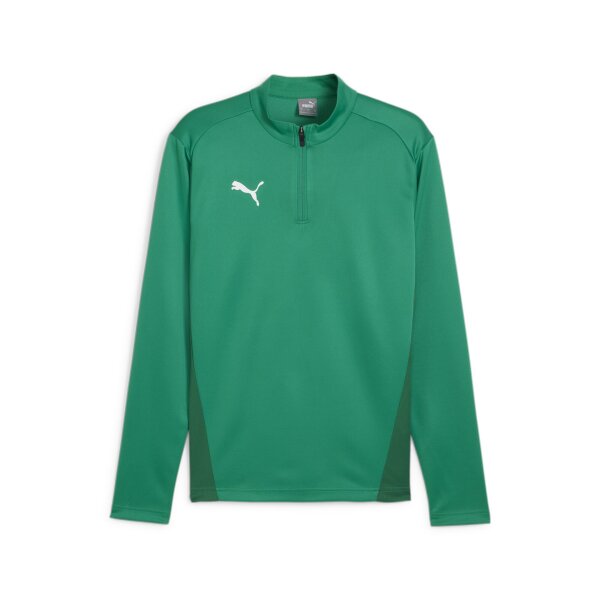 Puma teamGoal Training 1/4 Zip Top sport green-puma white-power green XXL
