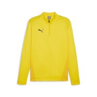 Puma teamGoal Training 1/4 Zip Top faster yellow-puma black-sport yellow M