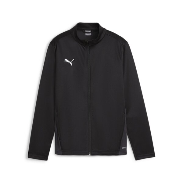 Puma teamGoal Training Jacket Kinder puma black-puma puma white-flat dark gray 164