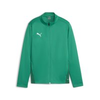 Puma teamGoal Training Jacket Kinder sport green-puma white-power green 128