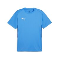 Puma teamGoal Jersey electric blue lemonade-puma white S