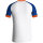 JAKO Trikot Iconic KA, 164, weiß/sportroyal/neonorange