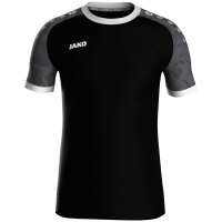 JAKO Trikot Iconic KA, XL, schwarz/anthrazit