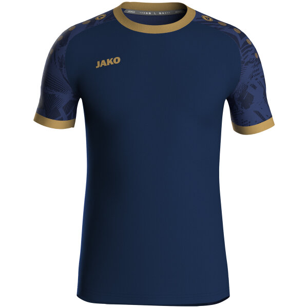 JAKO Trikot Iconic KA, 152, navy/marine/gold
