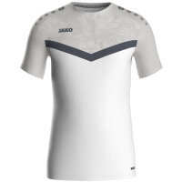 JAKO T-Shirt Iconic, L, weiß/soft grey/anthra light