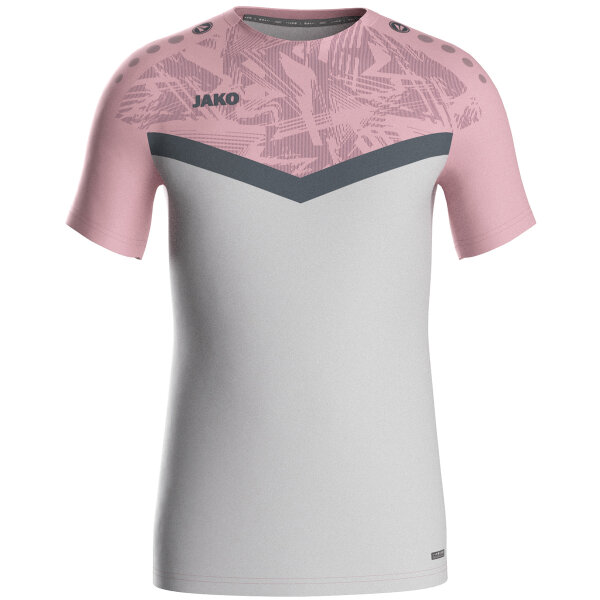 JAKO T-Shirt Iconic, 116, soft grey/dusky pink/anthra light