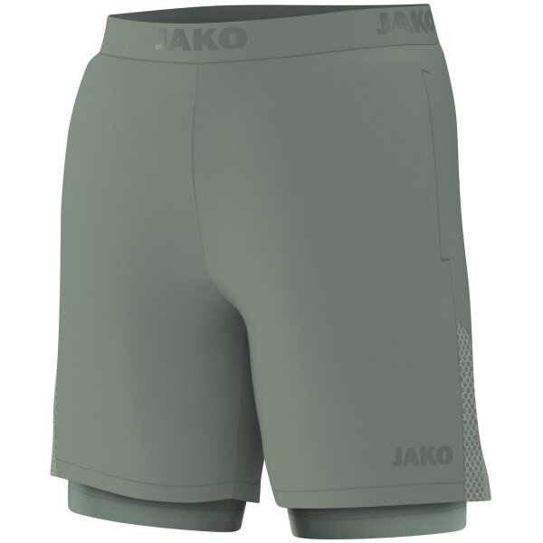 JAKO 2-in-1 Short Power, M, mintgrün