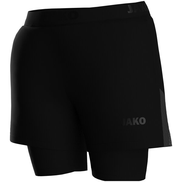 JAKO 2-in-1 Short Power, 40, schwarz