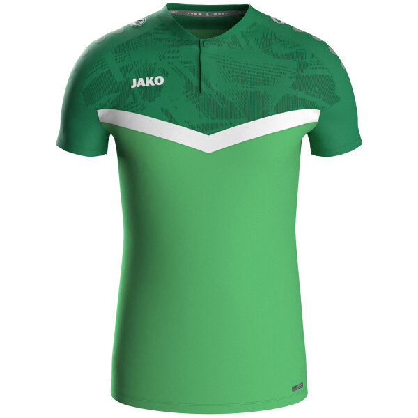 JAKO Polo Iconic, L, soft green/sportgrün