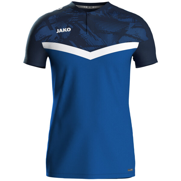 JAKO Polo Iconic, XXL, royal/marine