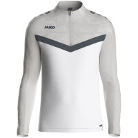 JAKO Ziptop Iconic, 152, weiß/soft grey/anthra light
