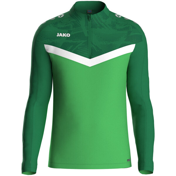 JAKO Ziptop Iconic, S, soft green/sportgrün