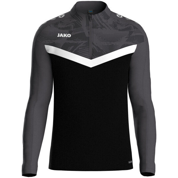 JAKO Ziptop Iconic, 3XL, schwarz/anthrazit