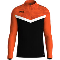 JAKO Ziptop Iconic, 128, schwarz/neonorange