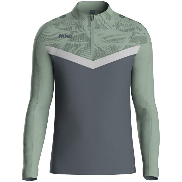 JAKO Ziptop Iconic, XL, anthra light/mintgrün/soft grey