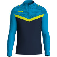 JAKO Ziptop Iconic, 140, marine/JAKO blau/neongelb
