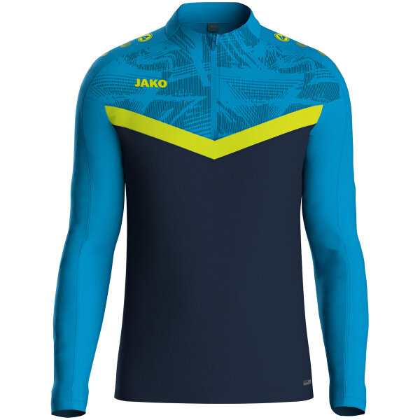 JAKO Ziptop Iconic, 3XL, marine/JAKO blau/neongelb
