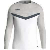 JAKO Sweat Iconic, 128, weiß/soft grey/anthra light