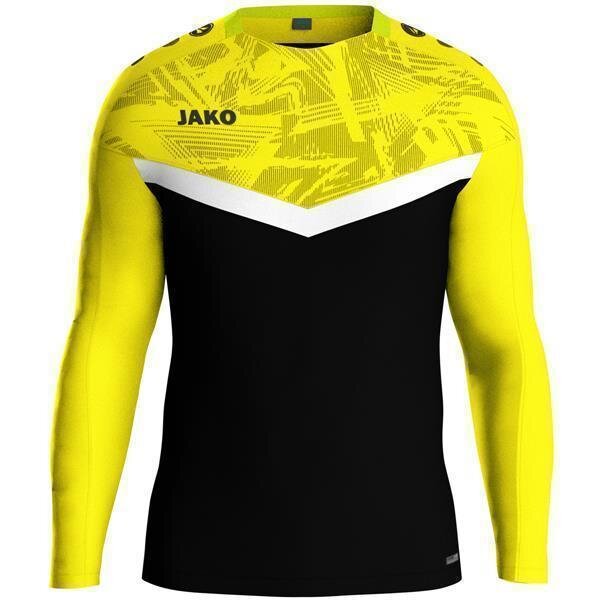 JAKO Sweat Iconic, 152, schwarz/soft yellow