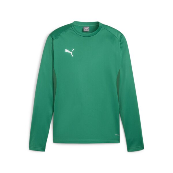 Puma teamGoal Training Sweat sport green-puma white-power green M