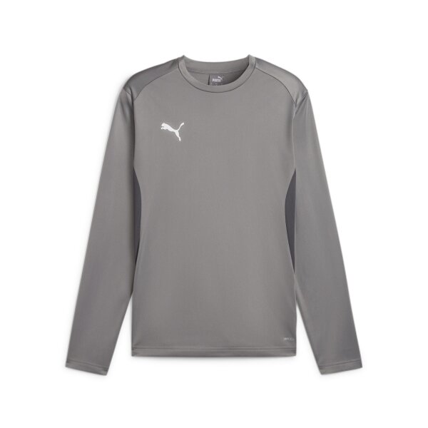 Puma teamGoal Training Sweat cast iron-puma white-shadow gray M