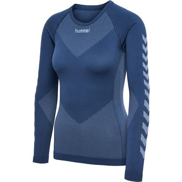 HUMMEL FIRST SEAMLESS JERSEY L/S WOMAN VINTAGE INDIGO XL-2XL