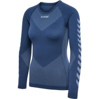 HUMMEL FIRST SEAMLESS JERSEY L/S WOMAN VINTAGE INDIGO XL-2XL