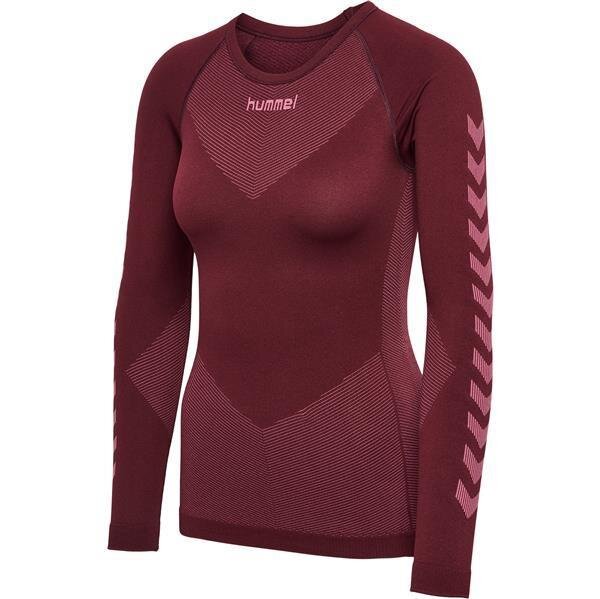 HUMMEL FIRST SEAMLESS JERSEY L/S WOMAN BURGUNDY XS-S