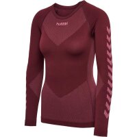 HUMMEL FIRST SEAMLESS JERSEY L/S WOMAN BURGUNDY XS-S