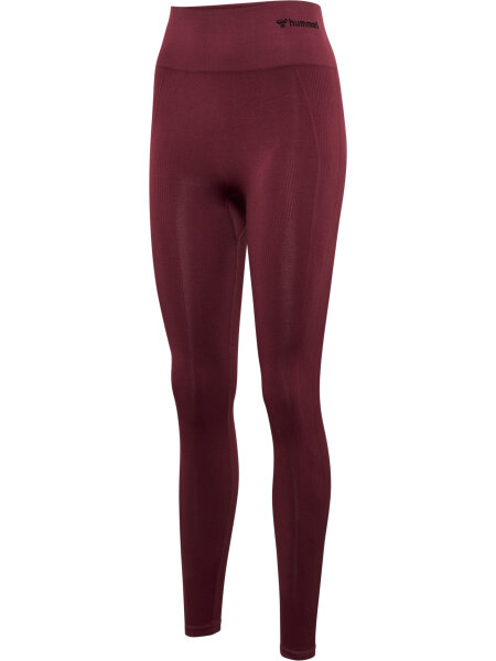Hummel hmlTIF SEAMLESS HIGH WAIST TIGHTS BITTER CHOCOLATE S