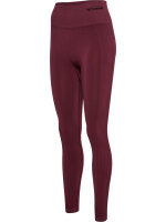 Hummel hmlTIF SEAMLESS HIGH WAIST TIGHTS CHOCOLATE TRUFFLE S
