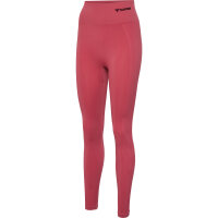 Hummel hmlTIF SEAMLESS HIGH WAIST TIGHTS MINERAL RED S