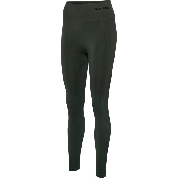 Hummel hmlTIF SEAMLESS HIGH WAIST TIGHTS CLIMBING IVY XL