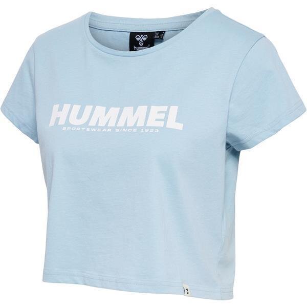 HUMMEL hmlLEGACY WOMAN CROPPED T-SHIRT - CELESTIAL BLUE - S