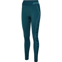 Hummel hmlTE CHRISTEL SEAMLESS MW TIGHTS DEEP TEAL/PASTEL TURQUOISE MEL M