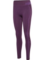 Hummel hmlTE CHRISTEL SEAMLESS MW TIGHTS PLUM PERFECT/BELLFLOWER MELAN XS
