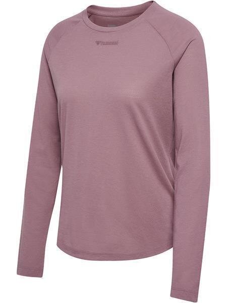 HUMMEL hmlMT VANJA T-SHIRT L/S - GRAPE SHAKE - M